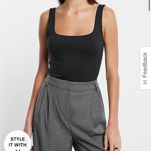 Express Black Bodycon Bodysuit